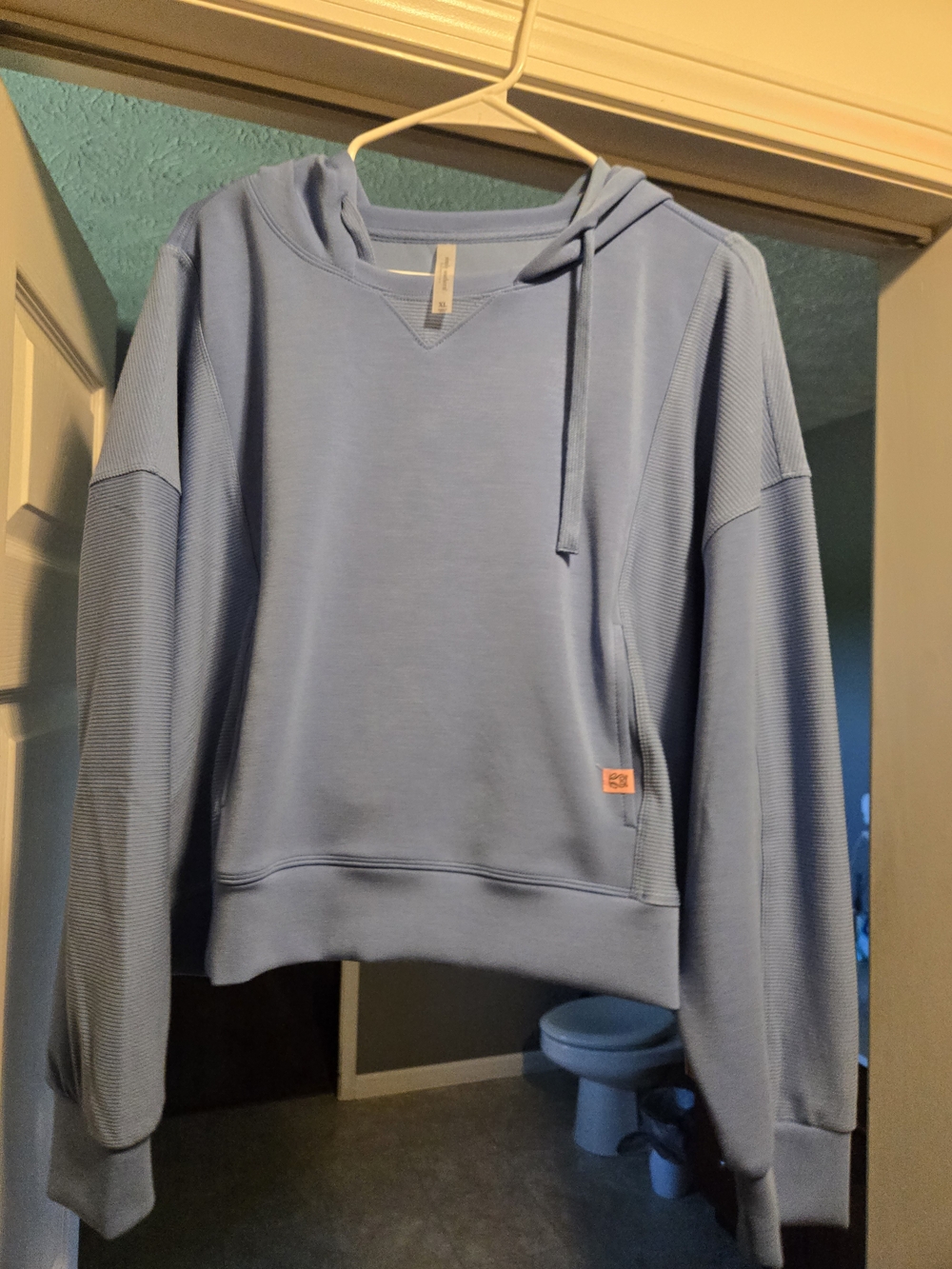 Simply Southern Light Blue Women's Hooded Pullover